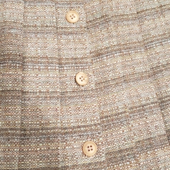 Vintage G. J. Forbes New York wool pleated skirt Women's Size Small - Picture 7 of 9